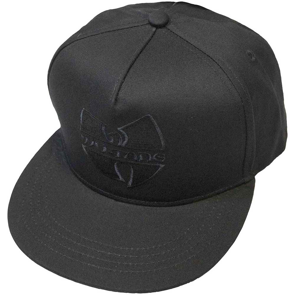 WuTang Clan - Black Logo Snapback Cap - Black